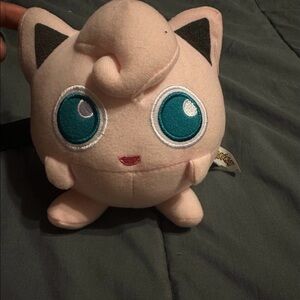 Pokemon Jigglypuff Plush - Pink and Blue